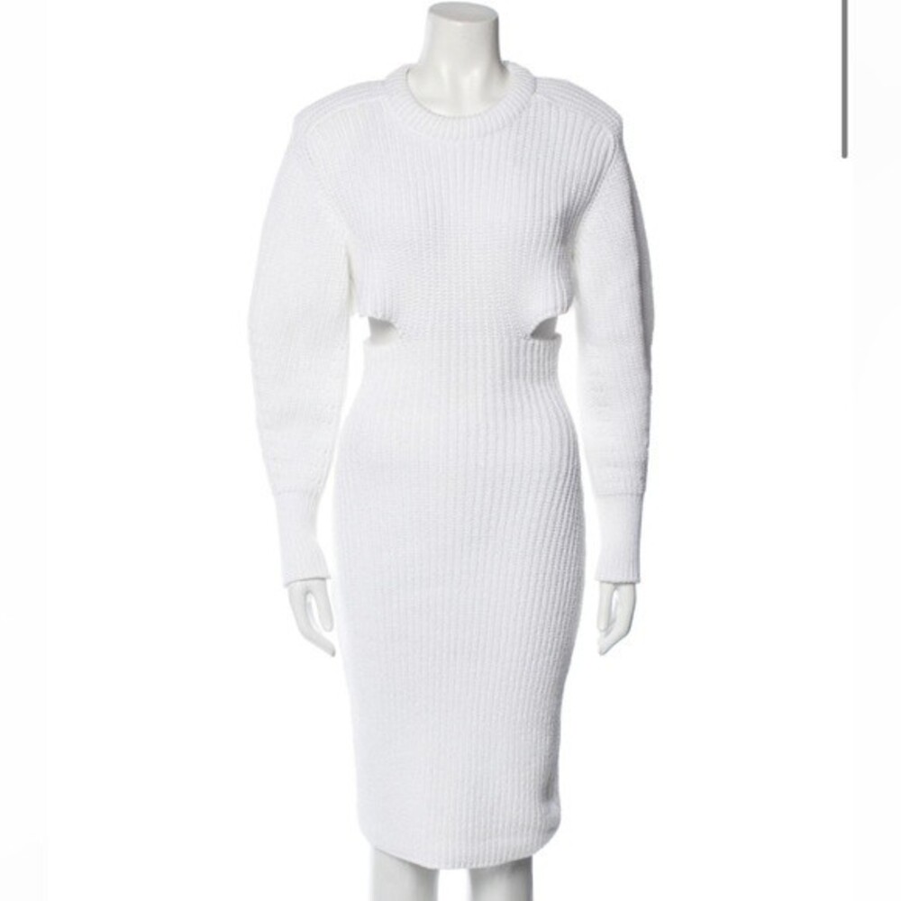 NWT Philosophy di Lorenzo Serafini White Knit Dress